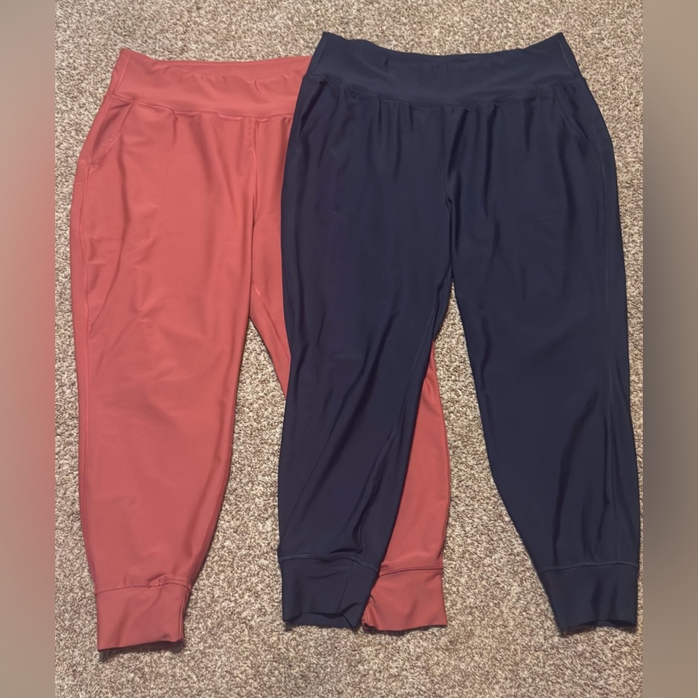 Set of Two Old Navy high-waisted Jogger Pants XXL